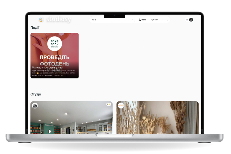 Studiosy Web & App Platform
